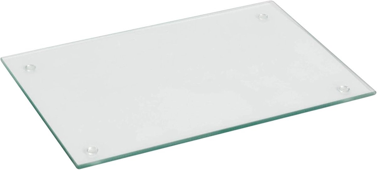 Housewares Glazen Snijplank 30 x 20 cm Transparant