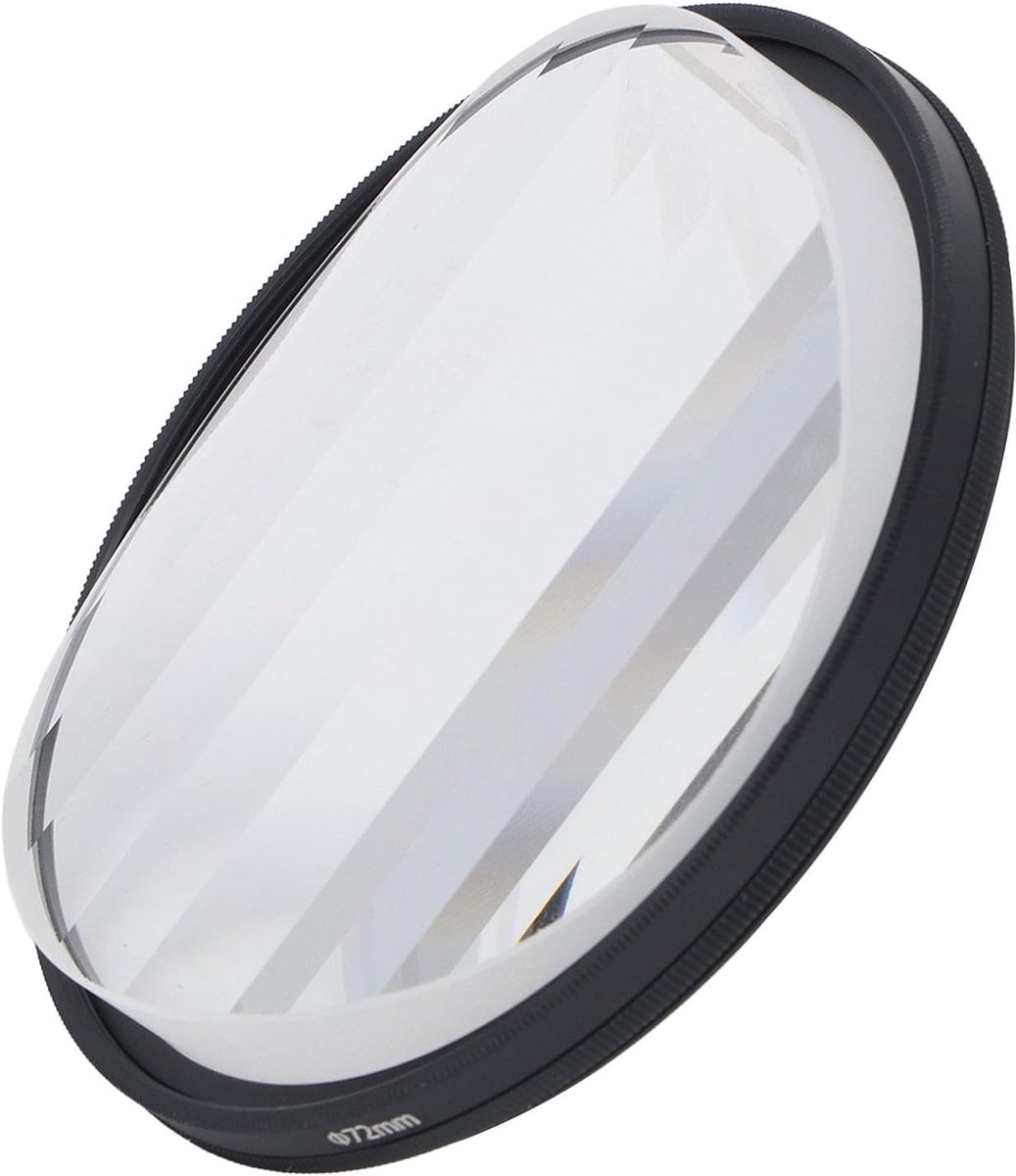 Dailygoods- Prismafilter Glazen - Voorgrondvervaging - Herhaalde Beelden - Fotografieaccessoire - MRC Coating - Visueel Verbluffend Effect - Fotografi