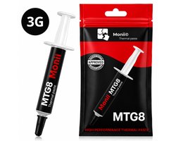 Monii Koelpasta – 3 Gram – Thermal paste – Voor CPU & GPU – CPU Cooler – Thermal Grizzly