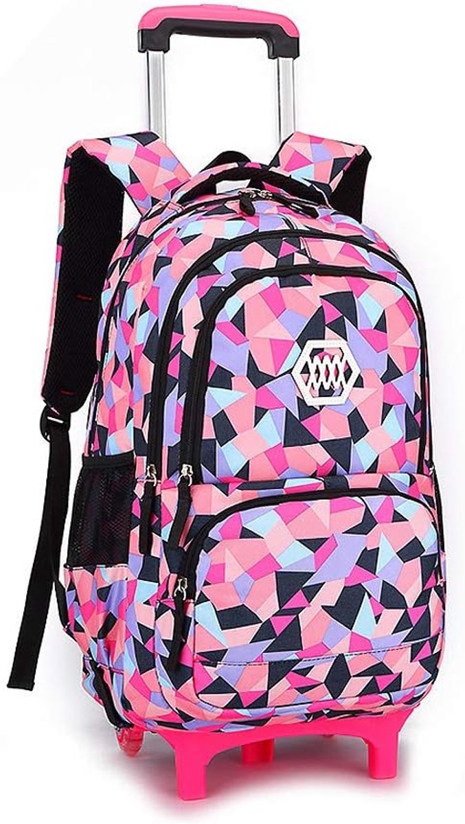 Wielen Rugzak Schattige Trolley School Tas, Kinderkoffer/Trolley Kinderbagage/Reiskoffer Met Wieltjes