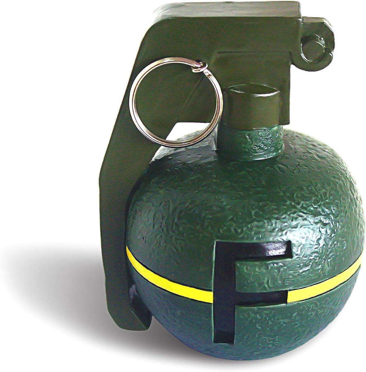 Bomb Granaat Groene Presse-papier Humor Decor met Bal Presse-papier Functioneel en Stijlvol Kantoor Presse-papier Gift voor Kantoor Collega Baas, Student met Brief Presse-papier Bureau