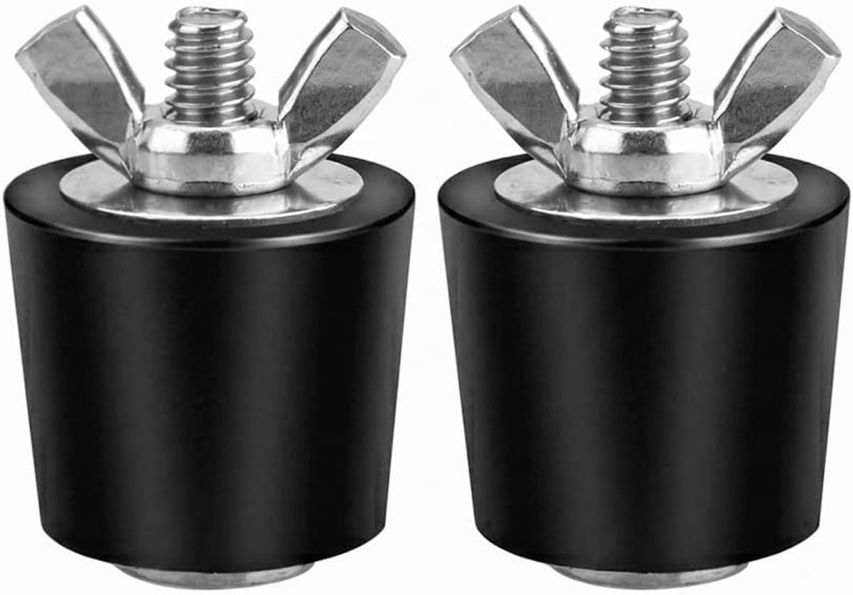 2 rubberen pluggen conisch, 32 mm winterstop zwembad, afsluitstop