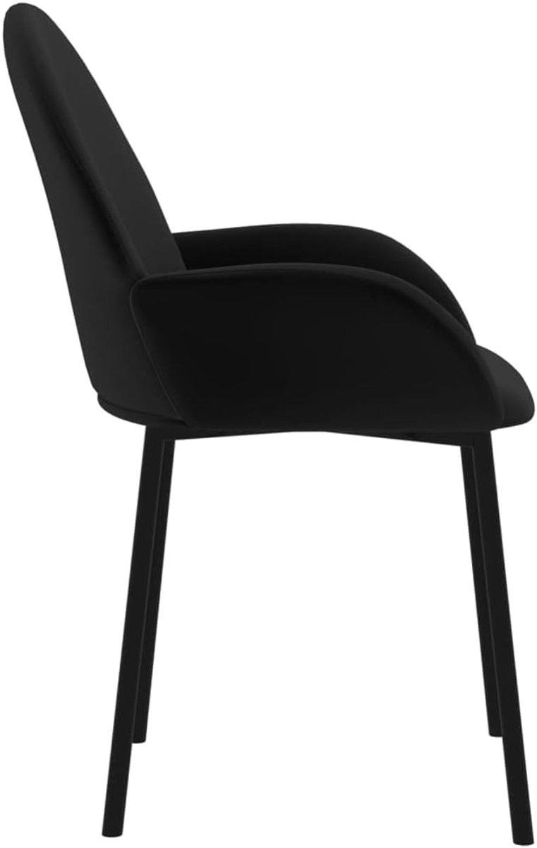 elegant design, zacht fluweel, robuust en stabiel frame, comfortabele eetstoel, brede toepassing, blikvanger voor woonkamer, hotel, restaurant