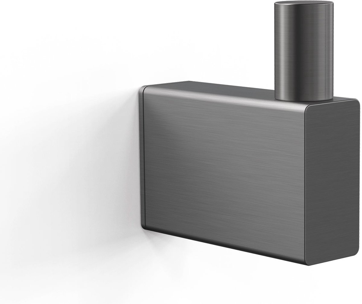 Linea Handdoekhaak Graphite | Donkergrijs | Staal