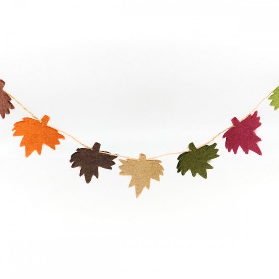 Viltslinger Herfstblad - Slingers — afbeelding 3