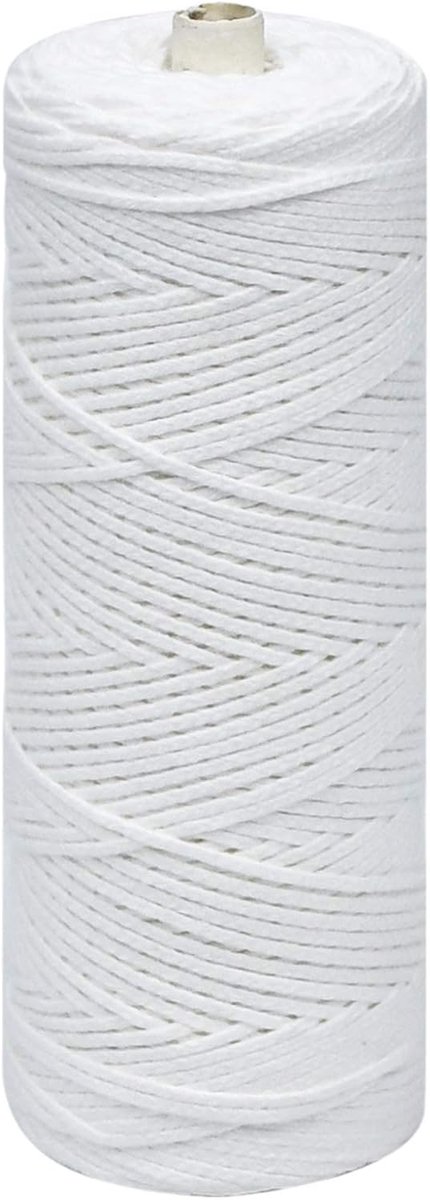 1 Stuk 220 Meter Katoenen Kaars Wick Gevlochten Platte Wick, Kaars Wicks Kaars Wick Katoenen Koord Voor Kaarsen Maken, Kaars DIY