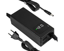42 V 2 A elektrische scooter oplader elektrische fiets oplader universeel voor Jeston Gotrax Hiboy elektrische scooter 36 V lithium-ion accu DC 1 gat 5,5 2,1 mm stekker