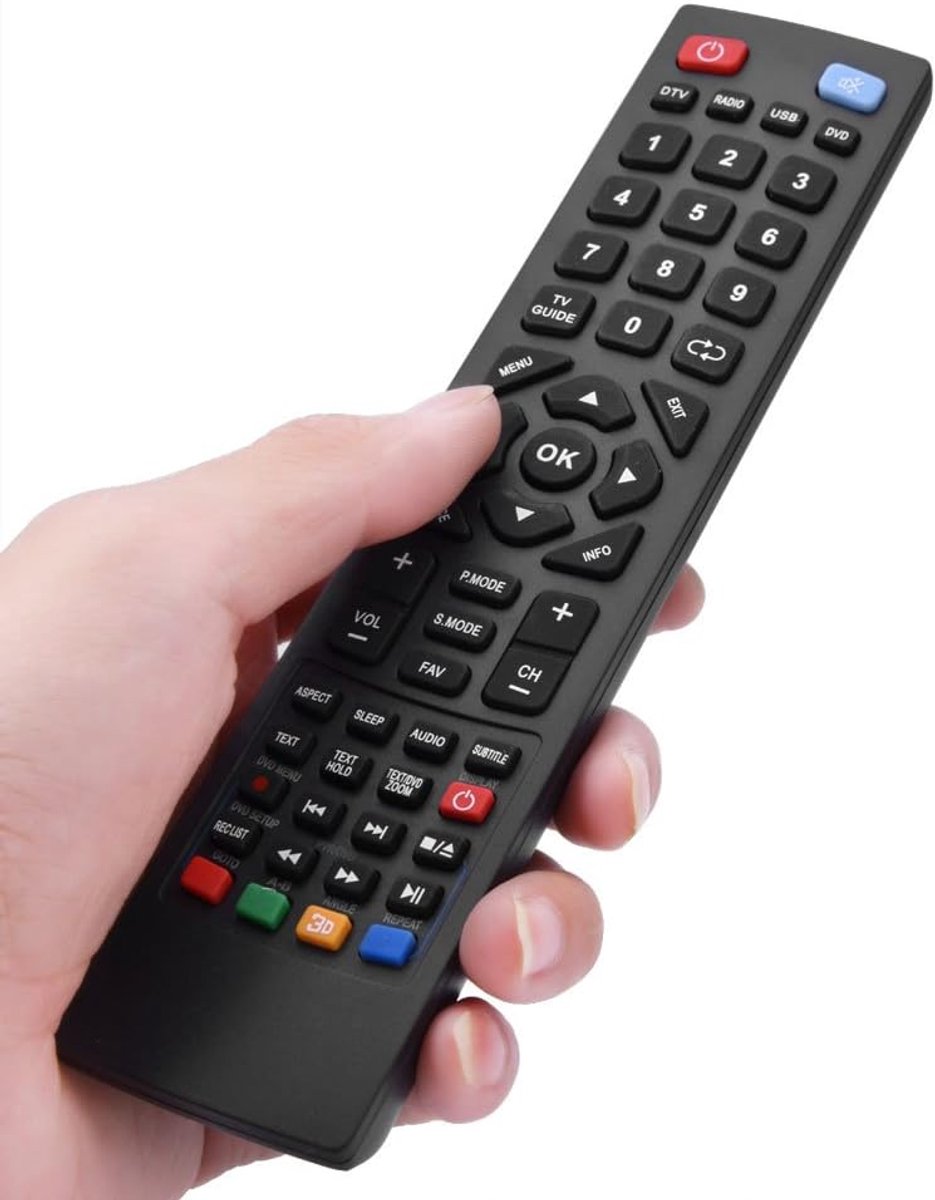 Vervangende afstandsbediening voor Alba Bush/voor Technika/voor voor voor E-Motion Smart LED LCD-TV