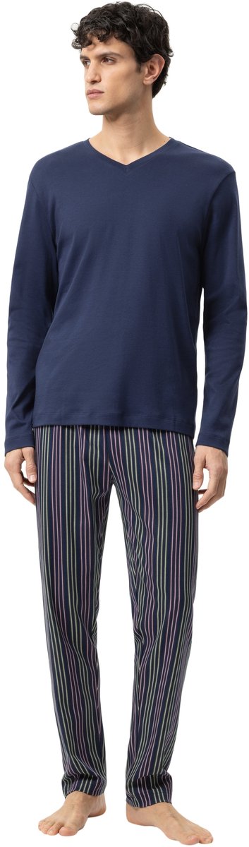 mey Pyjama Lang Serie Luminous Stripes
