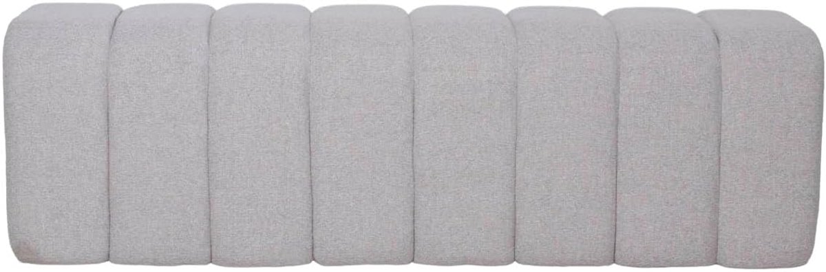 Bogense - Beige Stof - 160x45x48cm