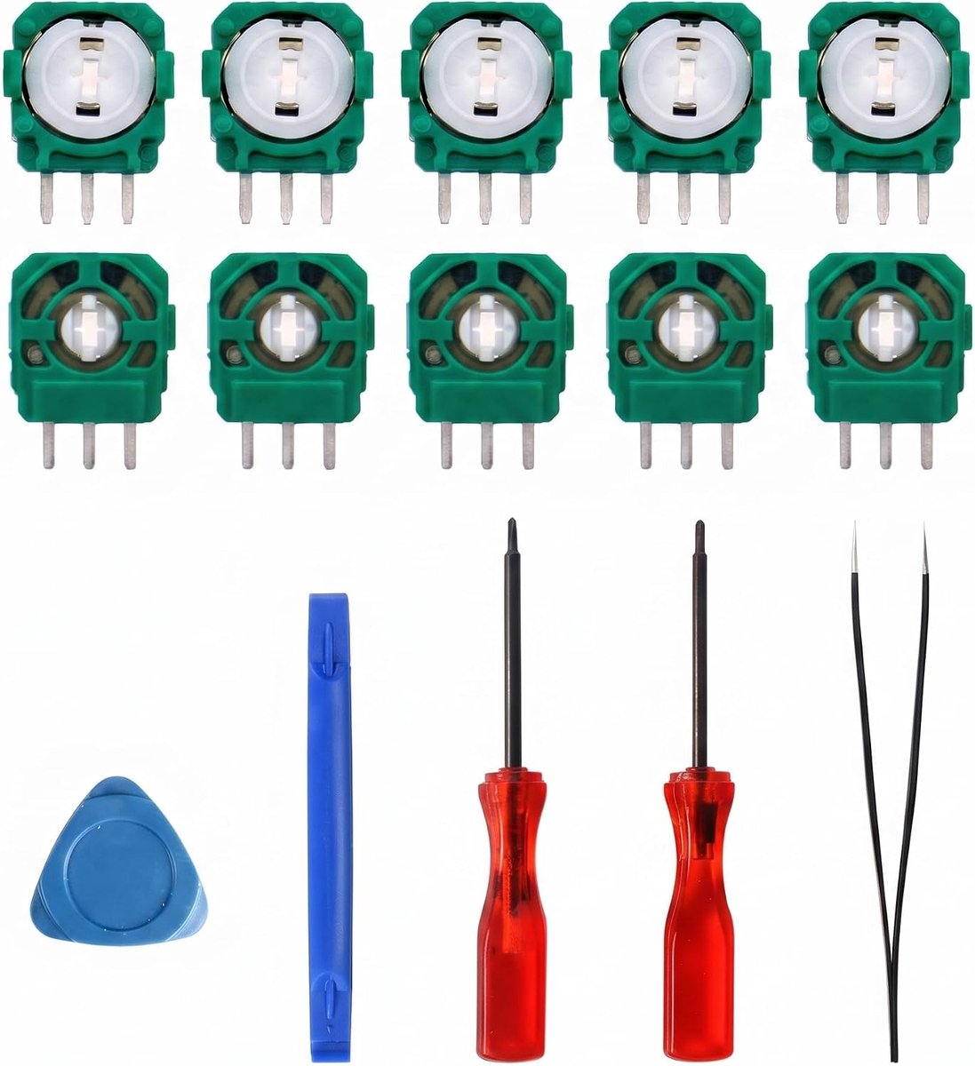 10x 2.3k Ohm Potentiometer voor PS5 Controller - Stick Drift Reparatieset