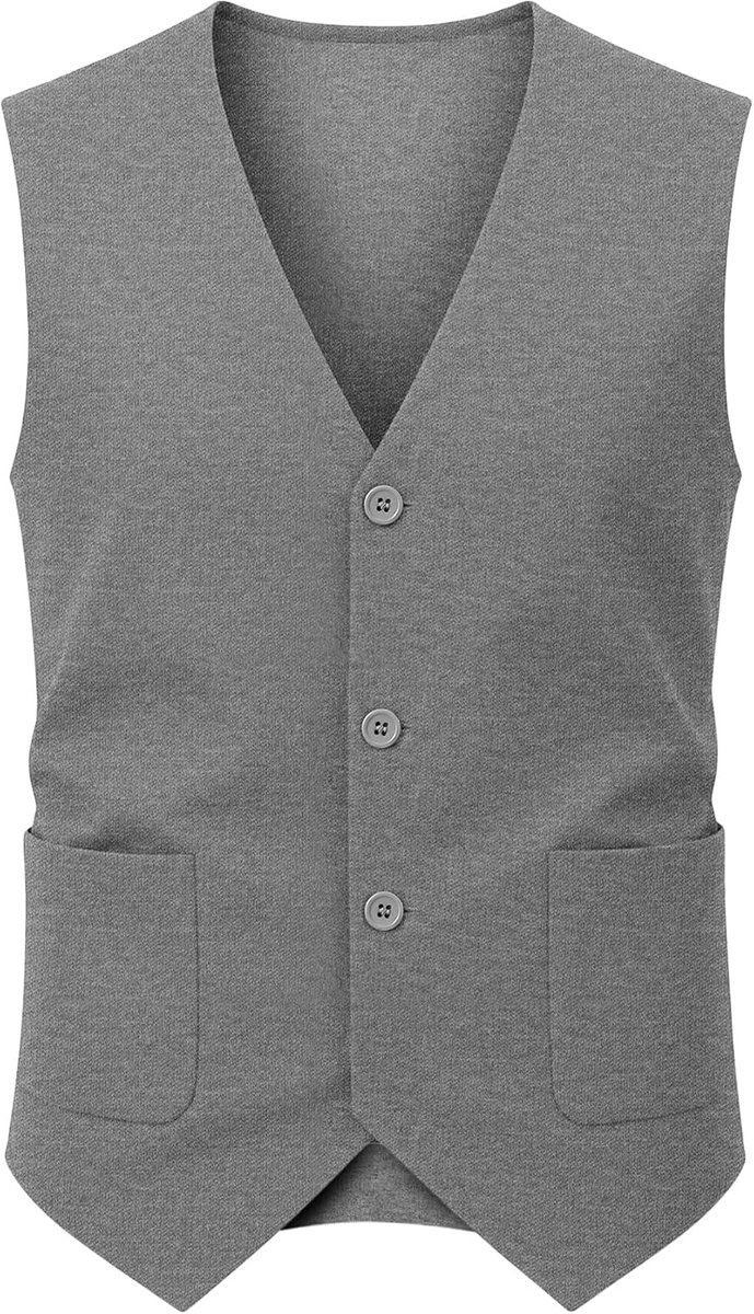 Heren V-hals wolmix mouwloos vest trui knoop klassieke gebreide gilet trui smart casual gebreide kleding