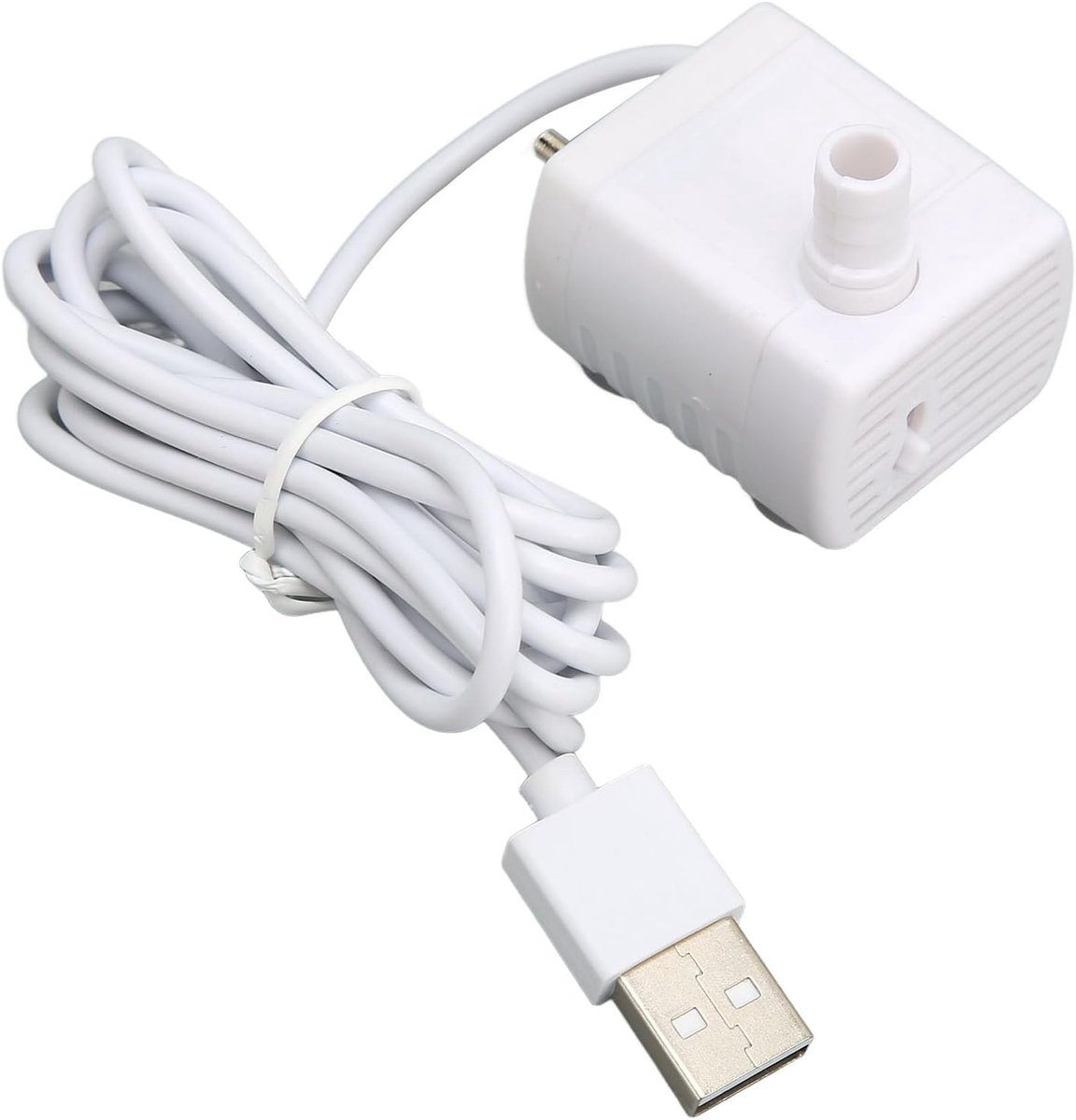 Waterfonteinpomp voor Huisdieren Stil Voorkom Droogbranden USB-aangedreven DC Borstelloze Motor Mini Cat Waterdispenserpomp