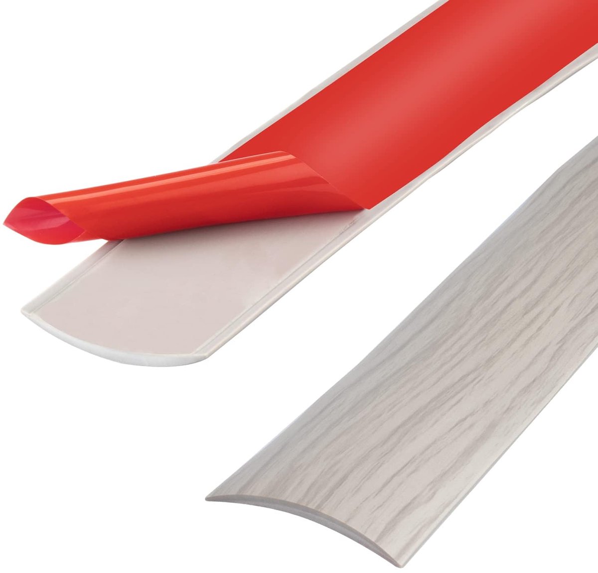 Drempelstrip, vloerovergangsstrips, tapijtdeurbekleding, laminaat vloerbedekking strips, zelfklevende vloerdeurverdeler strip