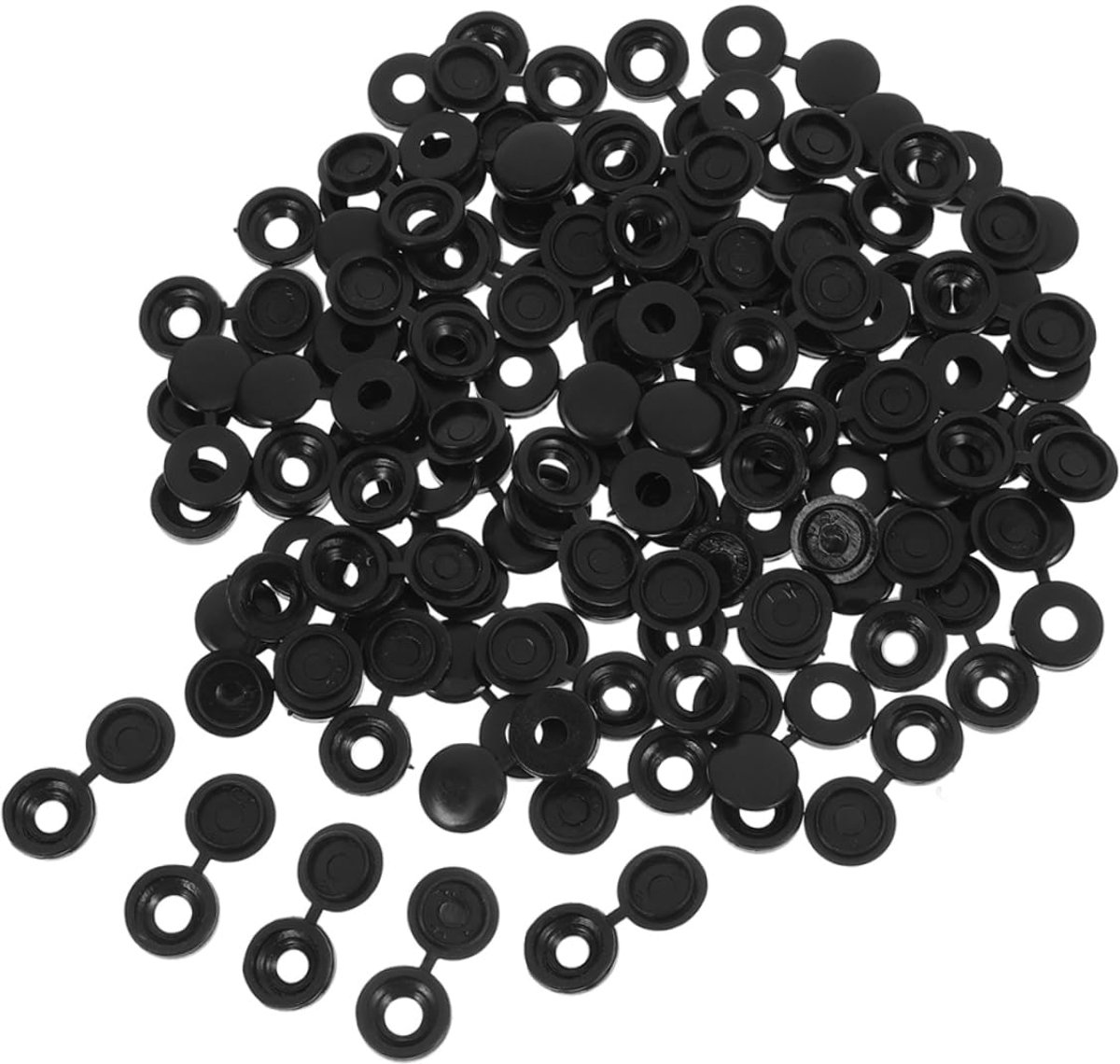 200stuks Screw Caps Kindveilige Verstevigde Deksel Voor Meubels Verstelbare Schroefbedekking Voor Kasten Garderobes Stijlvol Duurzaam Decoratieve Oplossing