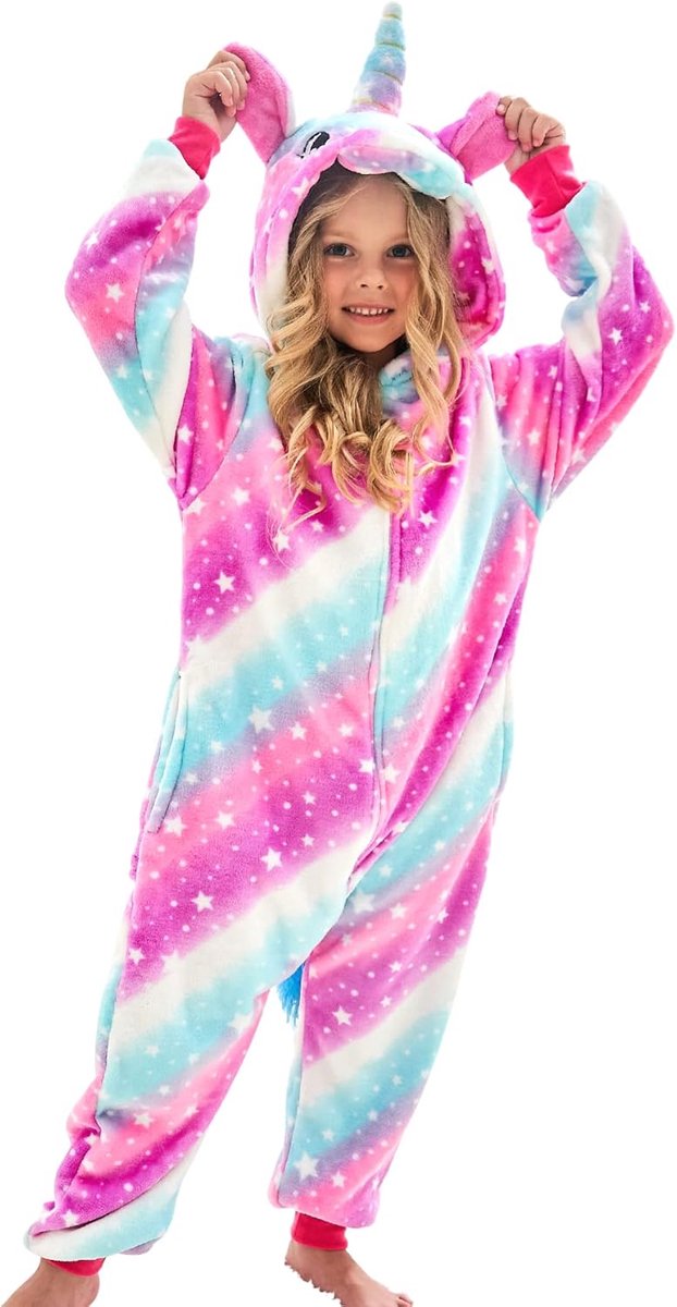Slaappakken Eenhoorn Onesie Pyjama voor Kinderen