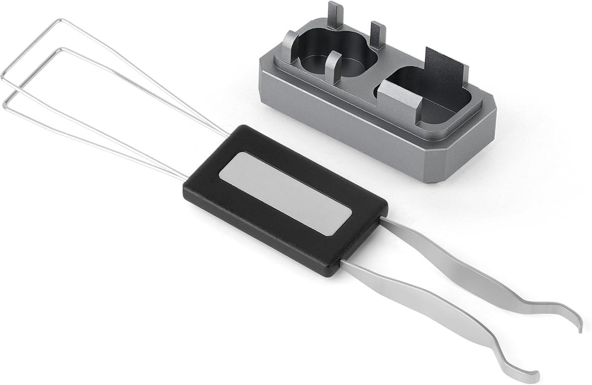 Puller roestvrijstalen sleutelverwijderingstool Keycaps Remover, toetsenbord 2-in-1 schakelaaropener voor mechanisch toetsenbord