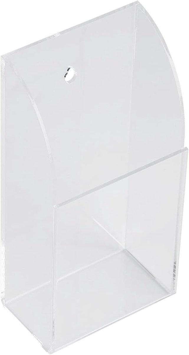 Afstandsbedieninghouder - wandmontage - acryl - transparant - voor TV en airconditioning