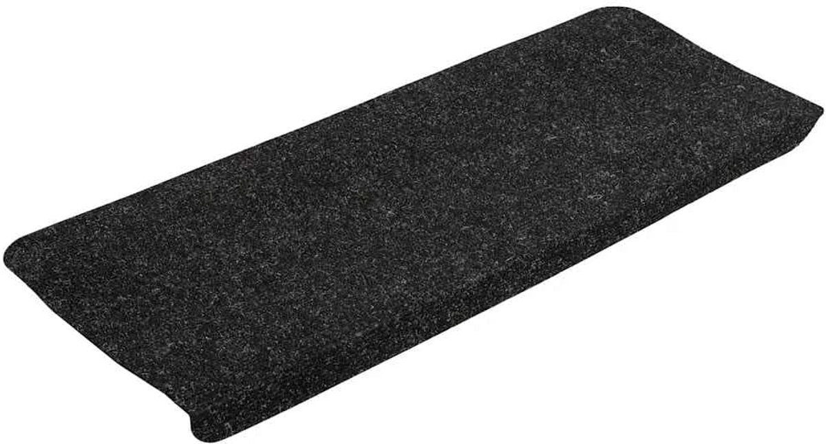 Trapmatten (10/15/20/30 stuks), Beschermende Naaldvilt Trapmatten, Duurzaam en Comfortabel, Zelfklevend, Geluiddempend, Eenvoudige Installatie (65 x 24,5 x 3,5 cm)