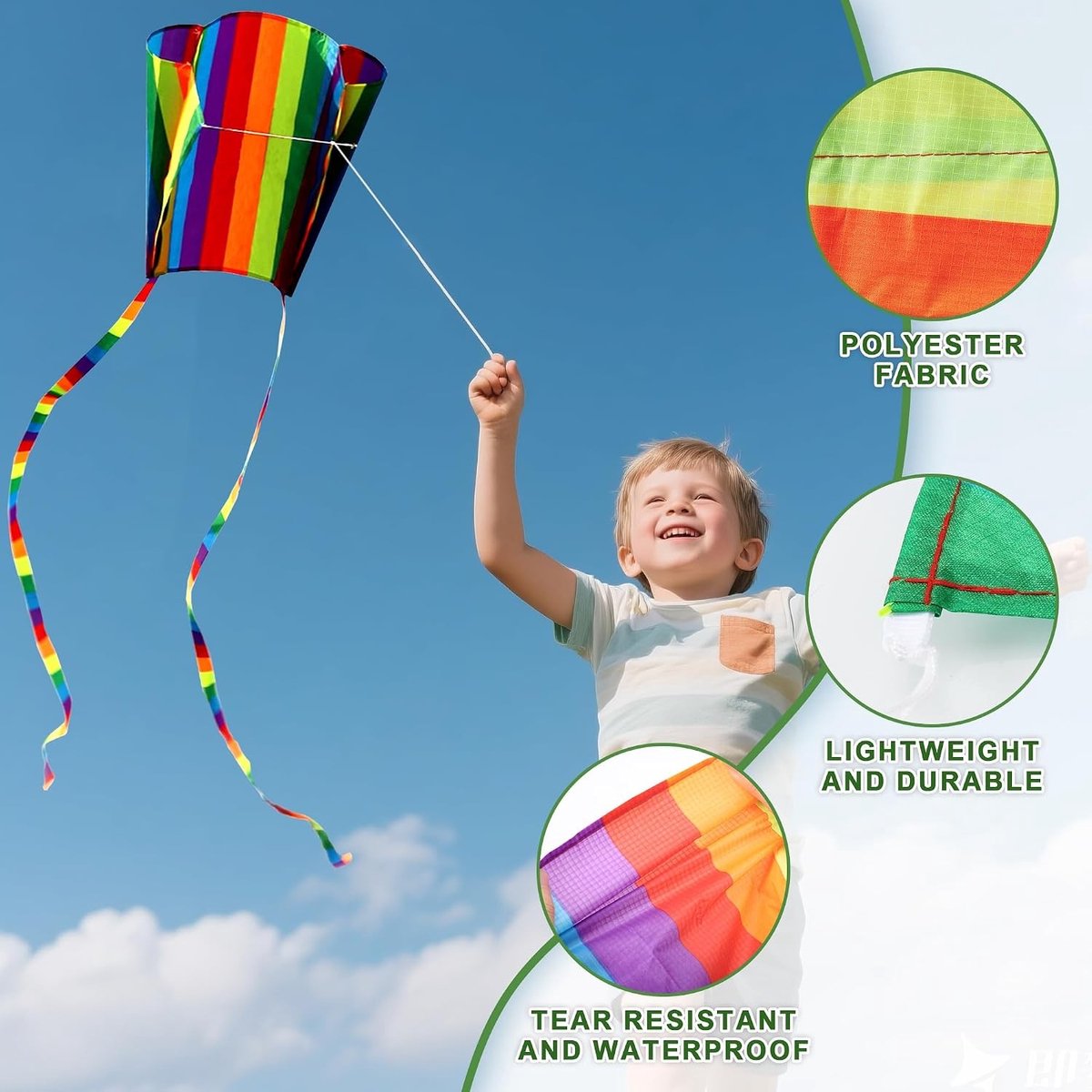 Set van 3 Pocket Flyers voor Kinderen - Vliegers voor Buitenactiviteiten en Speelplezier