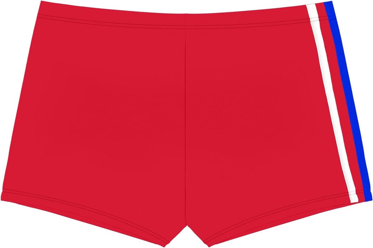 Sportzwemshorts voor jongens met lichtgewicht materiaal. Prestatiezwembroek met elastische tailleband en trekkoord