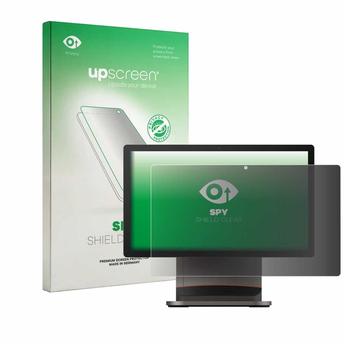 upscreen - privacy screenprotector voor Sunmi T3 - Folie Beschermfolie Blauwlichtfilter