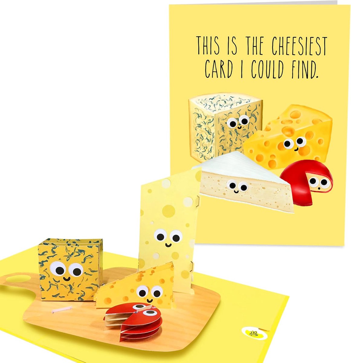 23 Pop Up Kaart Voor Mannen Vrouwen - Cheesiest Card - Pun Grappige Leuke 3D Kaarten - Verjaardag Verjaardag Moederdag Vaderdag - Geschenken Voor Hem Haar Vriend