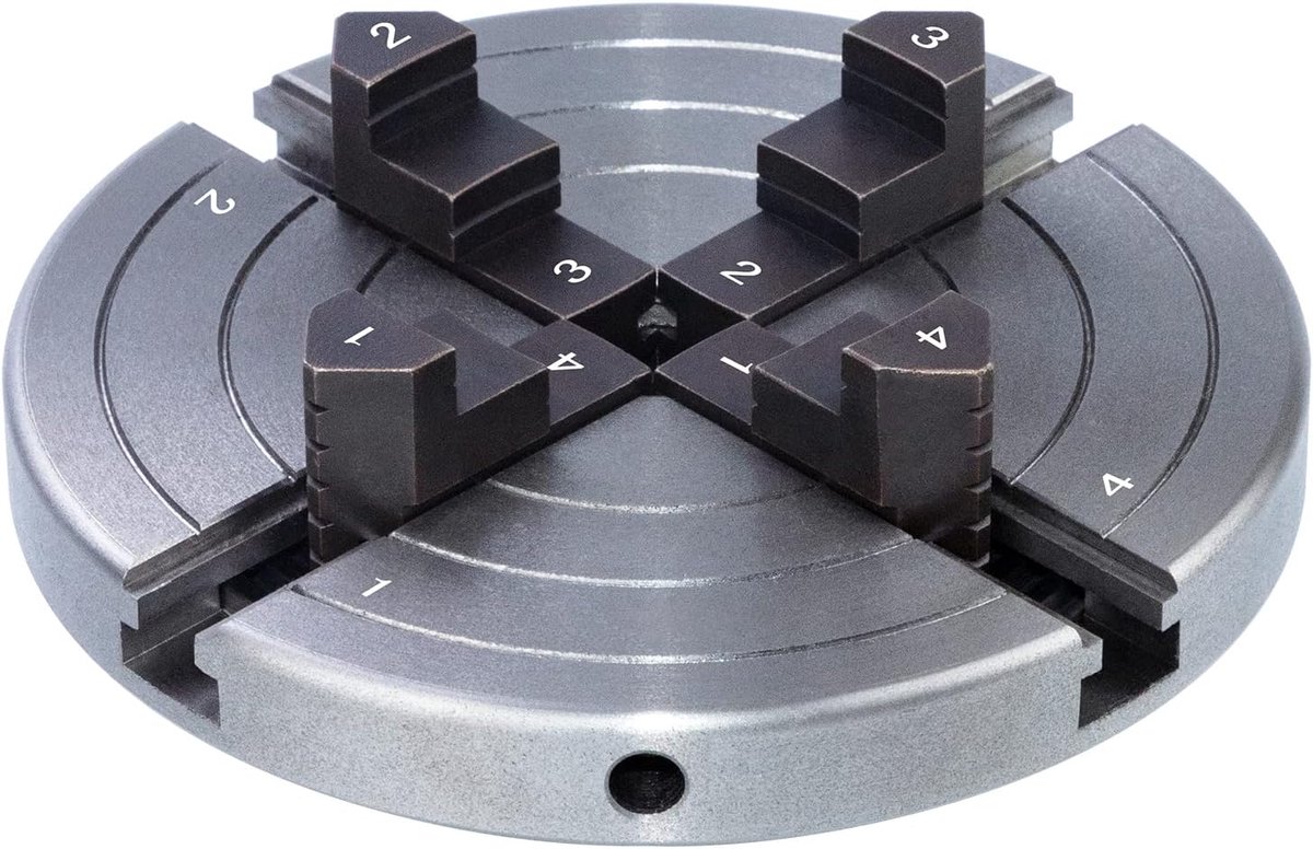 152mm Houten Draaikop Chuck, Geschikt Voor M33X3.5 Draaimachines, 4 kaak Zelfcentrerende Houten Draaikop
