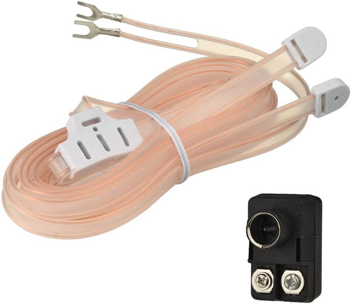 Dipool Antenne Indoor 75 Ohm + 300-ohm naar 75-ohm Transformator (Push-On F Type Balun) Kit voor Ham-radio Yamaha JVC Sony Bose Natural Sound Stereo Ontvanger