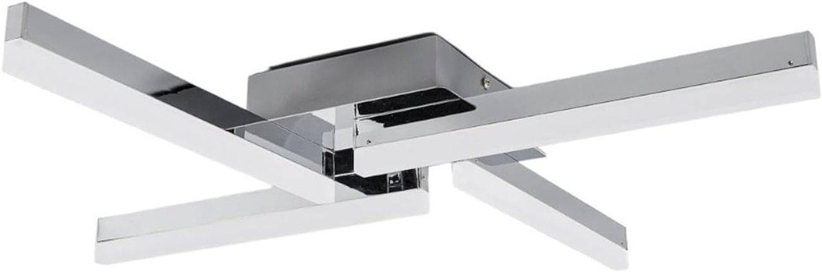 LED Plafondlamp badkamer Patrik (spritzwassergeschützt) (modern) in Zilver uit overige metaal o.a. voor, inclusief lichtbron - plafondlamp badkamerverlichting plafondverlichting