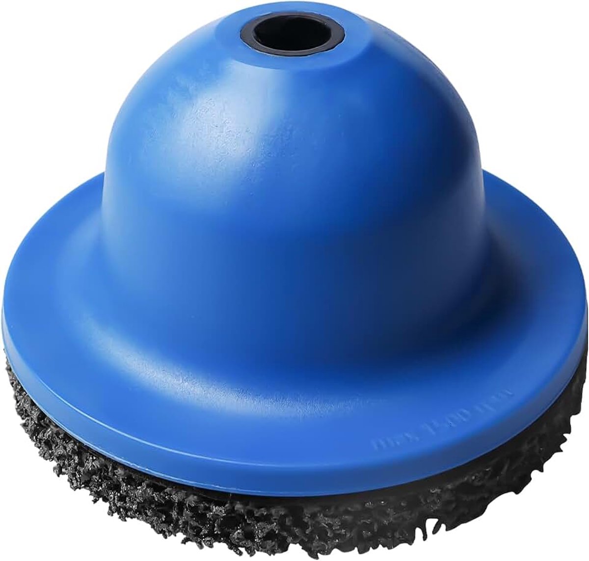 Wielnaafslijper voor het verwisselen van banden, wielnaafreiniger, reinigingsset wielnaaf, 150 mm naafslijper, velgflens slijper, slijpschijf voor het verwijderen van roest van wielnaven (blauw)