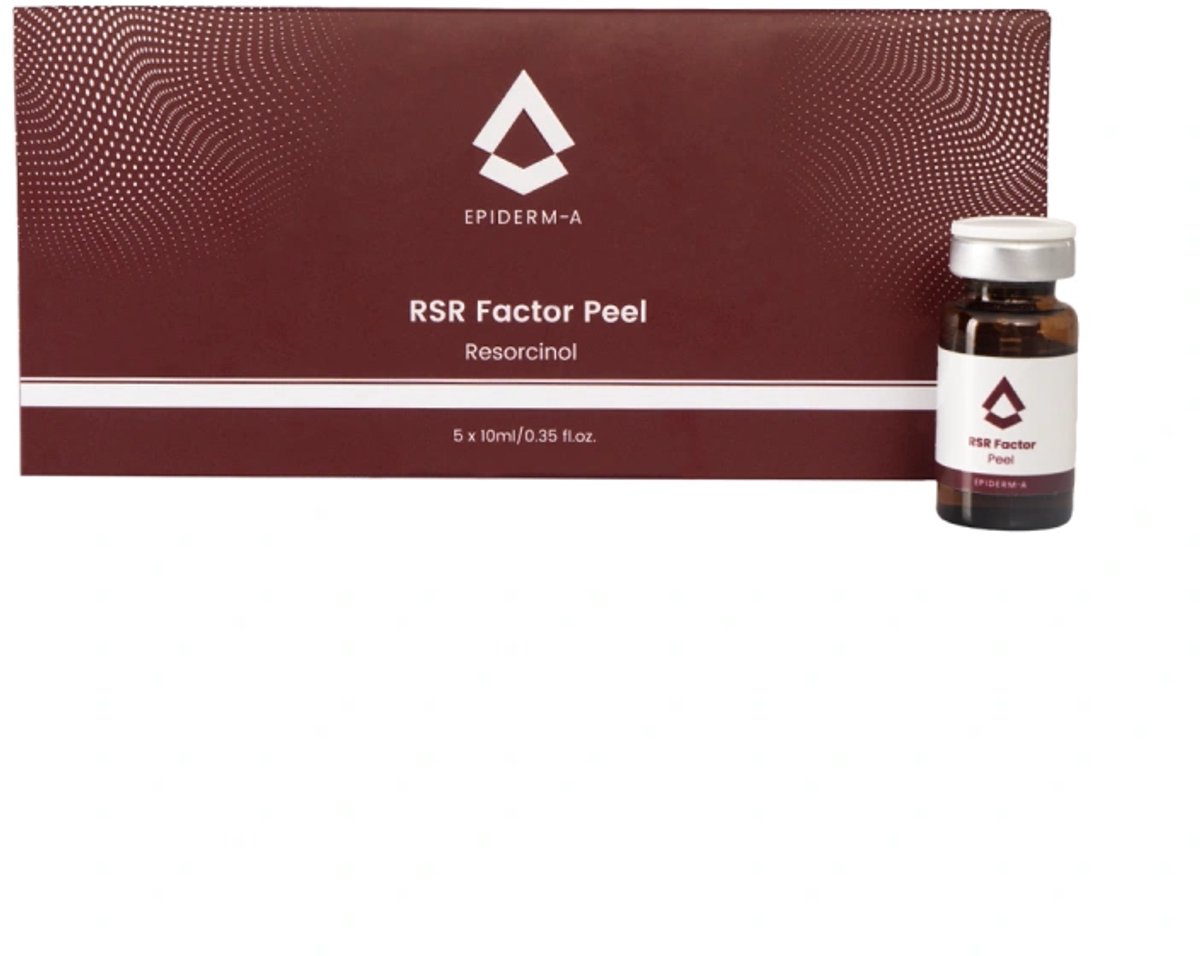 EPIDERM-A RSR Factor Peel / Glycolzuurpeeling voor huidvernieuwing en rimpelvermindering 5 x 10 ml