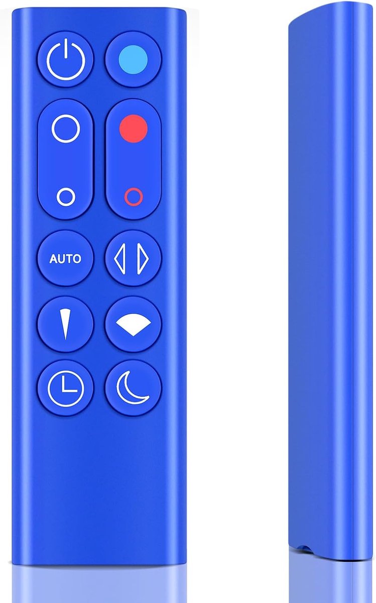 Vervangende afstandsbedieningsset voor Dyson Purifying Fan Air Purifier/Heater Pure Hot + Cool Fan HP02 HP03, blauw