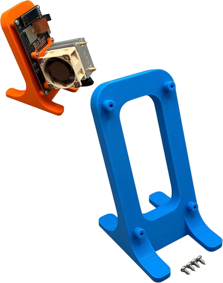 Houder geschikt voor Lotto Miner Bitcoin Miner ASIC Standing Case Mining Board (blauw)