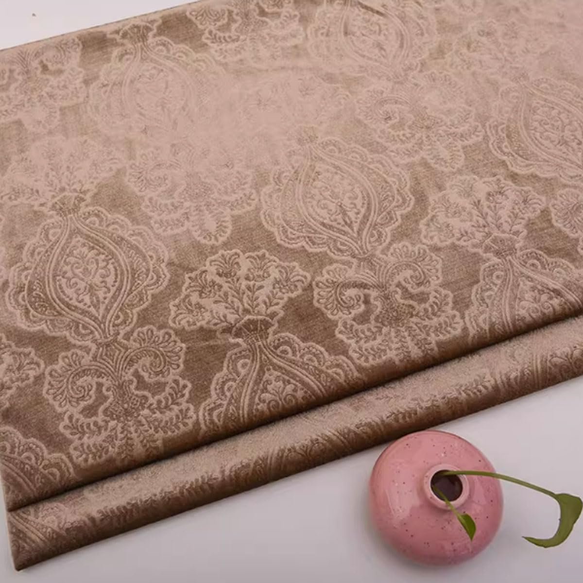 Stof in reliëf voor bekleding, zachte en duurzame bank- en gordijnstof per meter, decoratief knutselmateriaal voor meubels, kussens, hoofdei