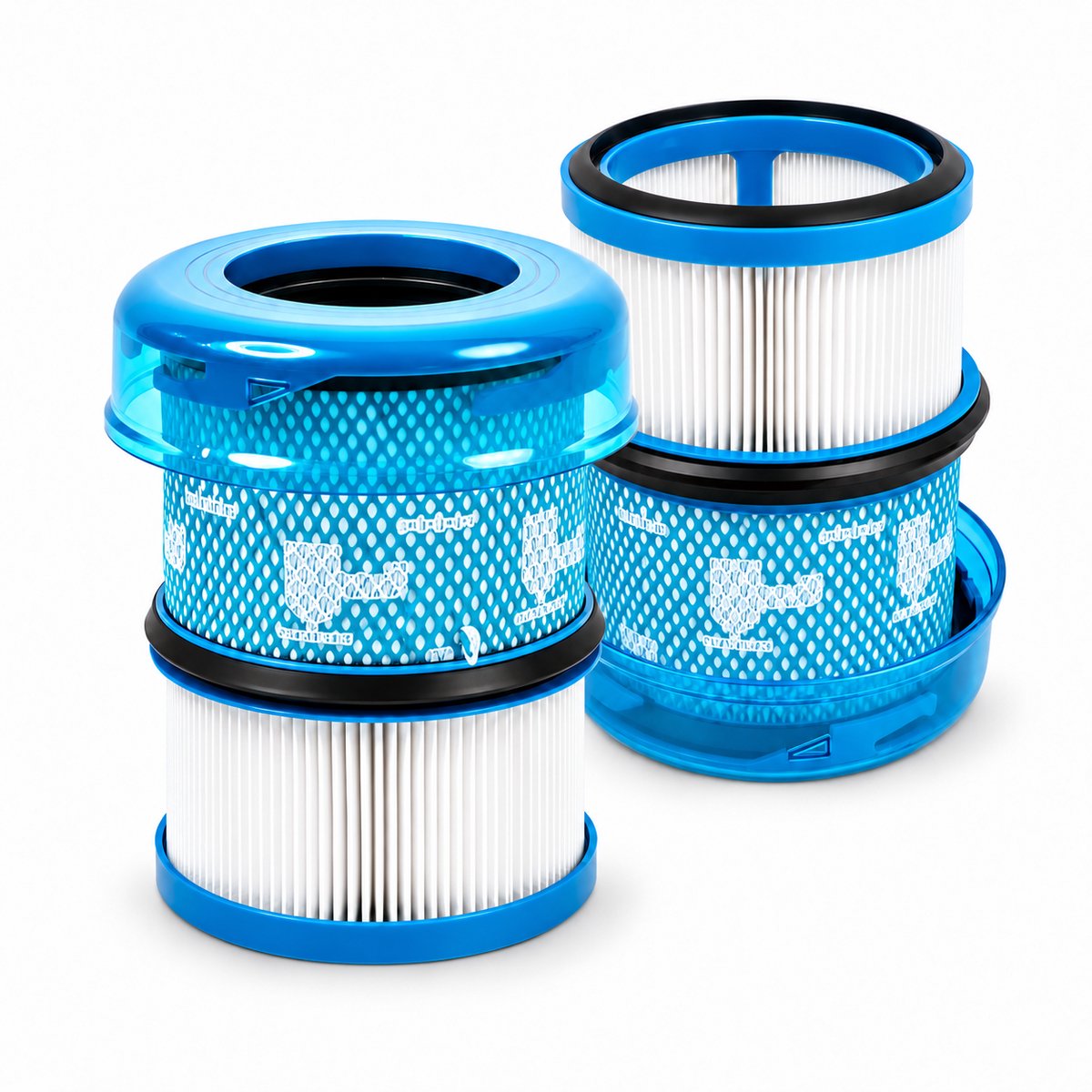 DEGG® - HEPA Filters Geschikt voor Dyson V16 – Wasbare Vervangingsfilters voor Stofzuiger – Sterke Filtratie – 2 Stuks