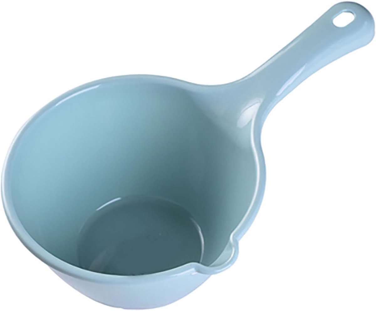Waterlepel Badlepel Dippers Water Douche Emmer Badschep Badkamer Waterschep Beker Thuis Essentieel voor Het Bewateren van Bloemen Baden Keuken (BLUE)