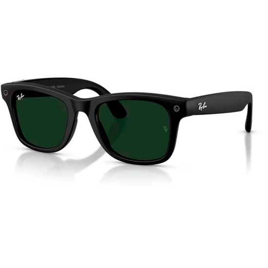 Ray-ban Wayfarer Large Fotochromatische Zonnebril Zwart Transitions S Graphite Green/CAT1-3 — afbeelding 2