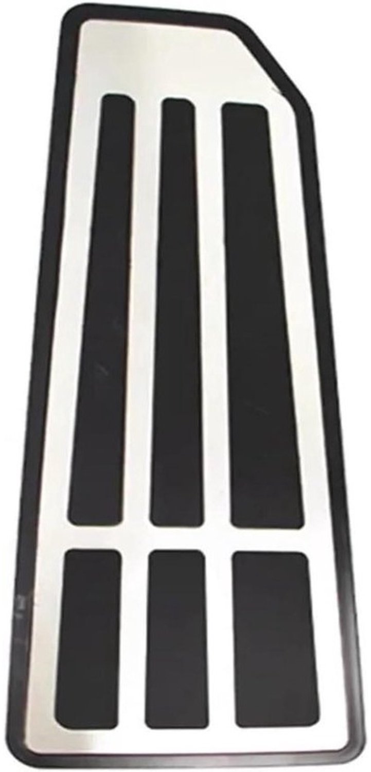 Pedaalhoezen Auto - Gas rem - Veiliger Rijden - Antislip Rubber - 1 Stuk - Zilver