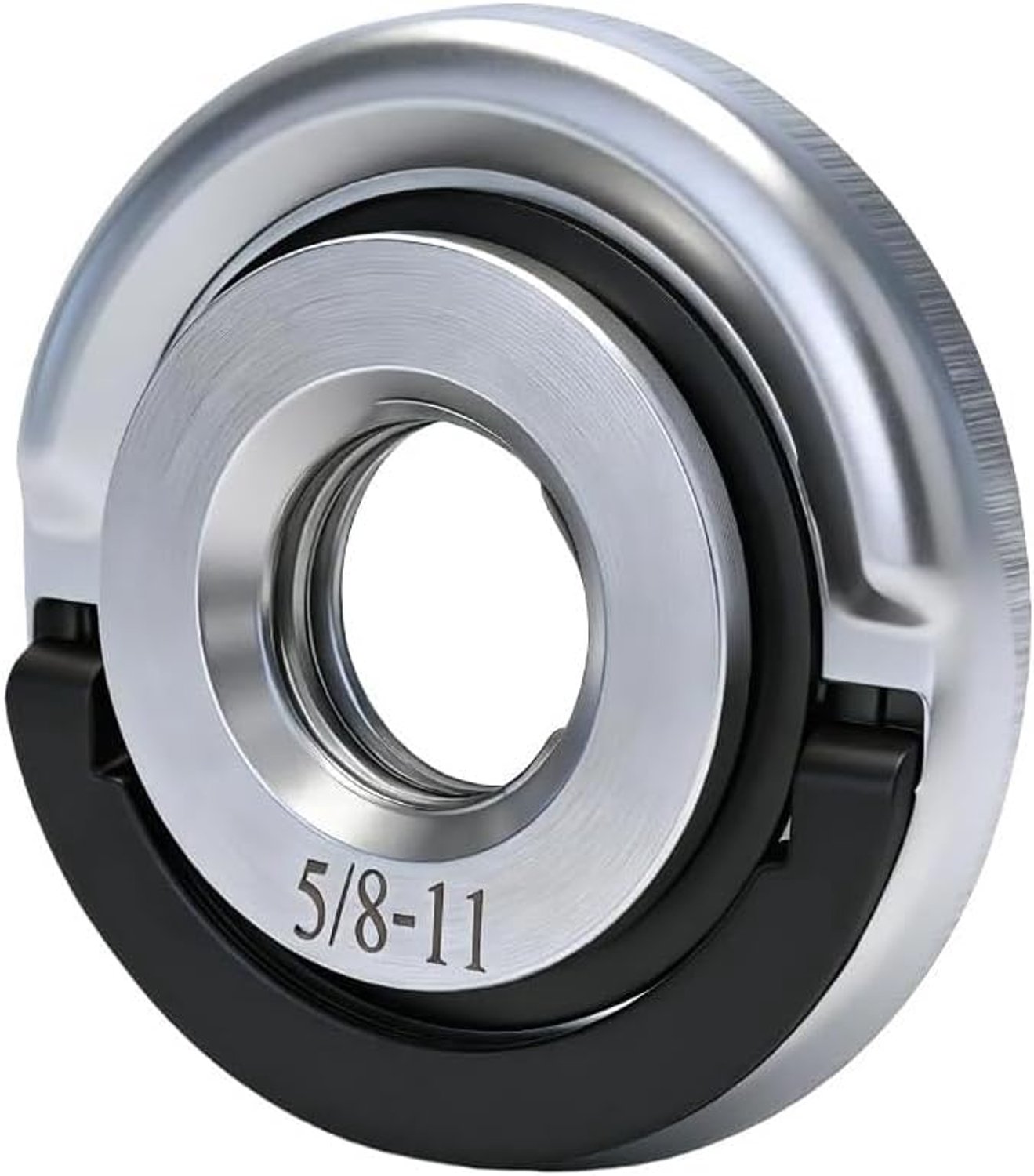 Hoekslijper Flensmoer M5/8-11 - Zelfspanne Lockmoer - Snelle bevestiging - Voor 4½" en 5" slijpers - Vemera