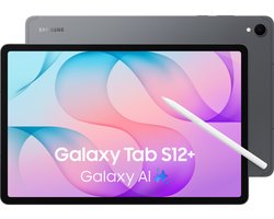 Samsung Galaxy Tab S12 Plus - Wi-Fi - 256GB - Gray + 1 jaar extra garantie
