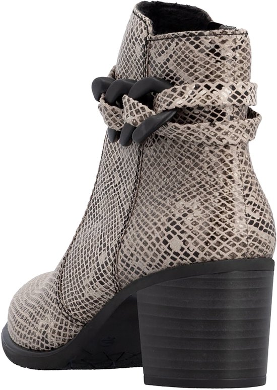 Rieker Enkellaarsjes - Dames - Beige - Maat:37
