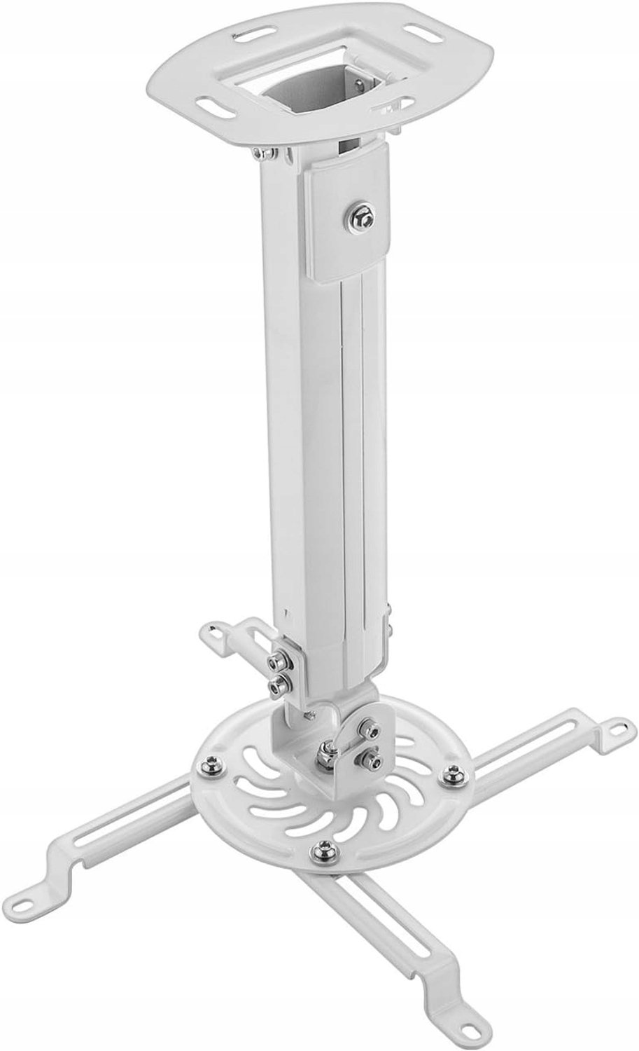Merkloos Wit Plafondprojector Ophangsysteem, 360° Draaibaar, 13,5kg