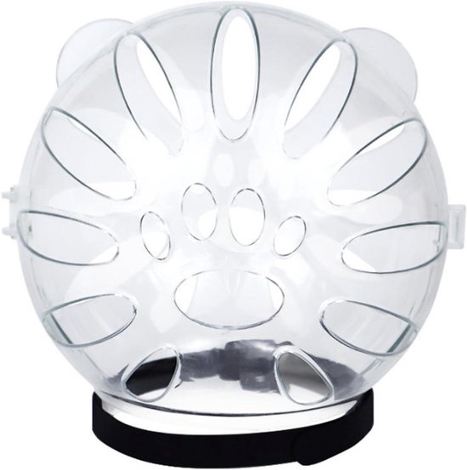 Katten Muilkorf - Kattenhelm Ademend - Veilige Verzorging - Transparant PET Materiaal - 10 x 10 cm - Transparant