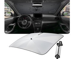 LUWU Parasol voor de auto, compatibel met Toyota Yaris Cross 2021-2025 2026, opvouwbare voorruit, zonneklep, afkoeling, uv-bescherming, Yaris Cross ac