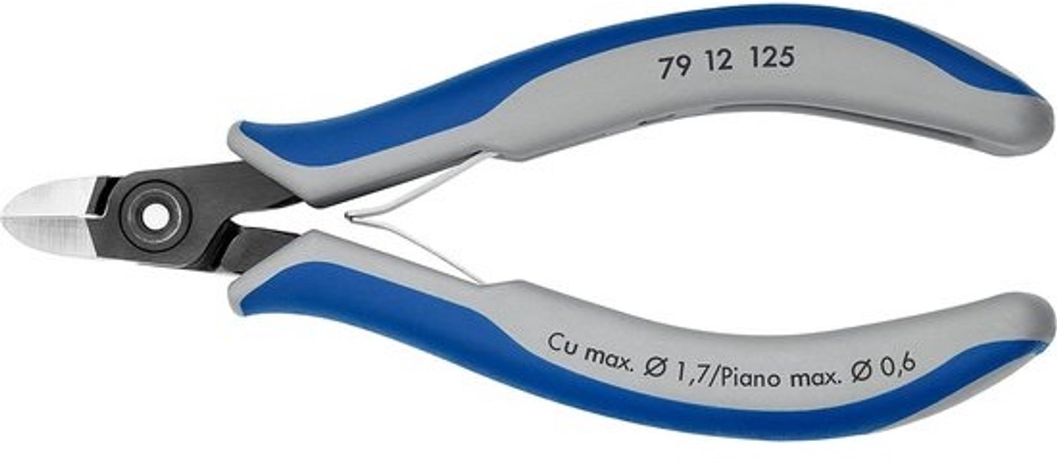 Precisie Zijkniptang - Elektronica Tang - Fijn Mechanica - Hoge Snijprestaties - 125 mm - Meerkleurig