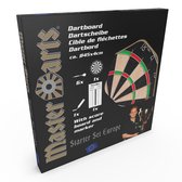 Masterdarts Professioneel Dartbord met 6 dartpijlen - 5.8 x 45.8 x 37cm