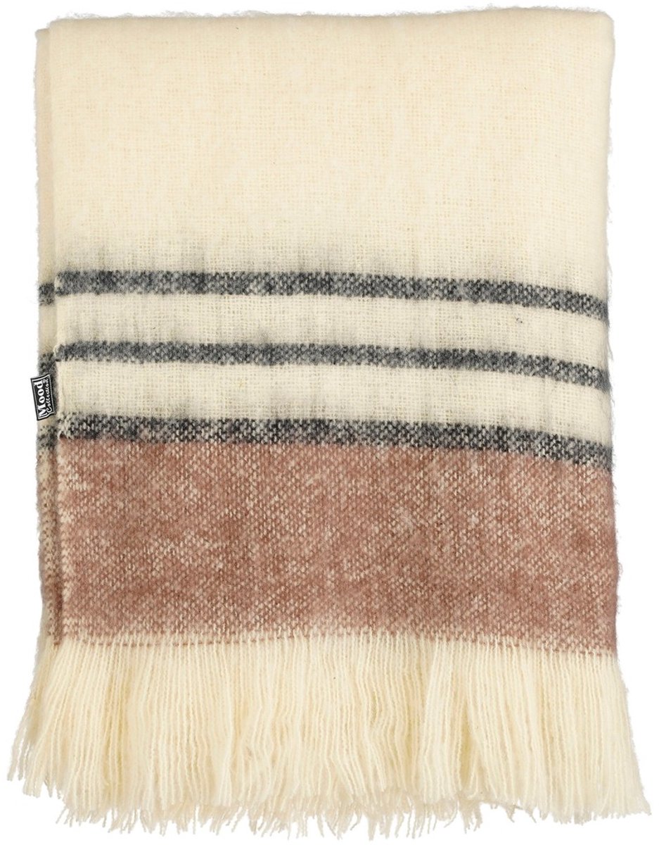 In The Mood Collection Plaid - L180 x B130 cm - Beige