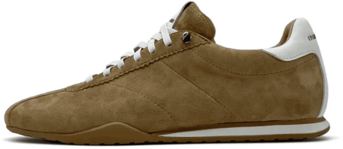 Cdl Dames Veterschoen | Camel | Maat: 41