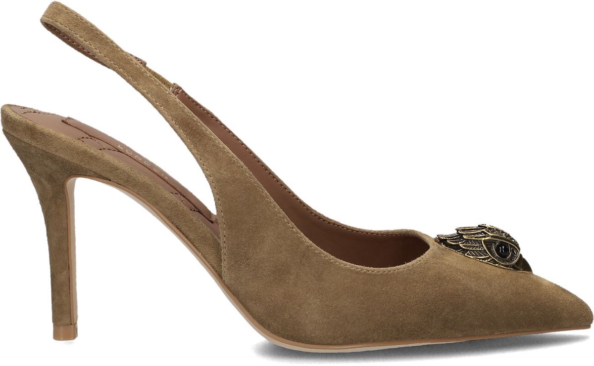 Kurt Geiger London Belgravia Sling Hakken Dames - Taupe - Maat 37